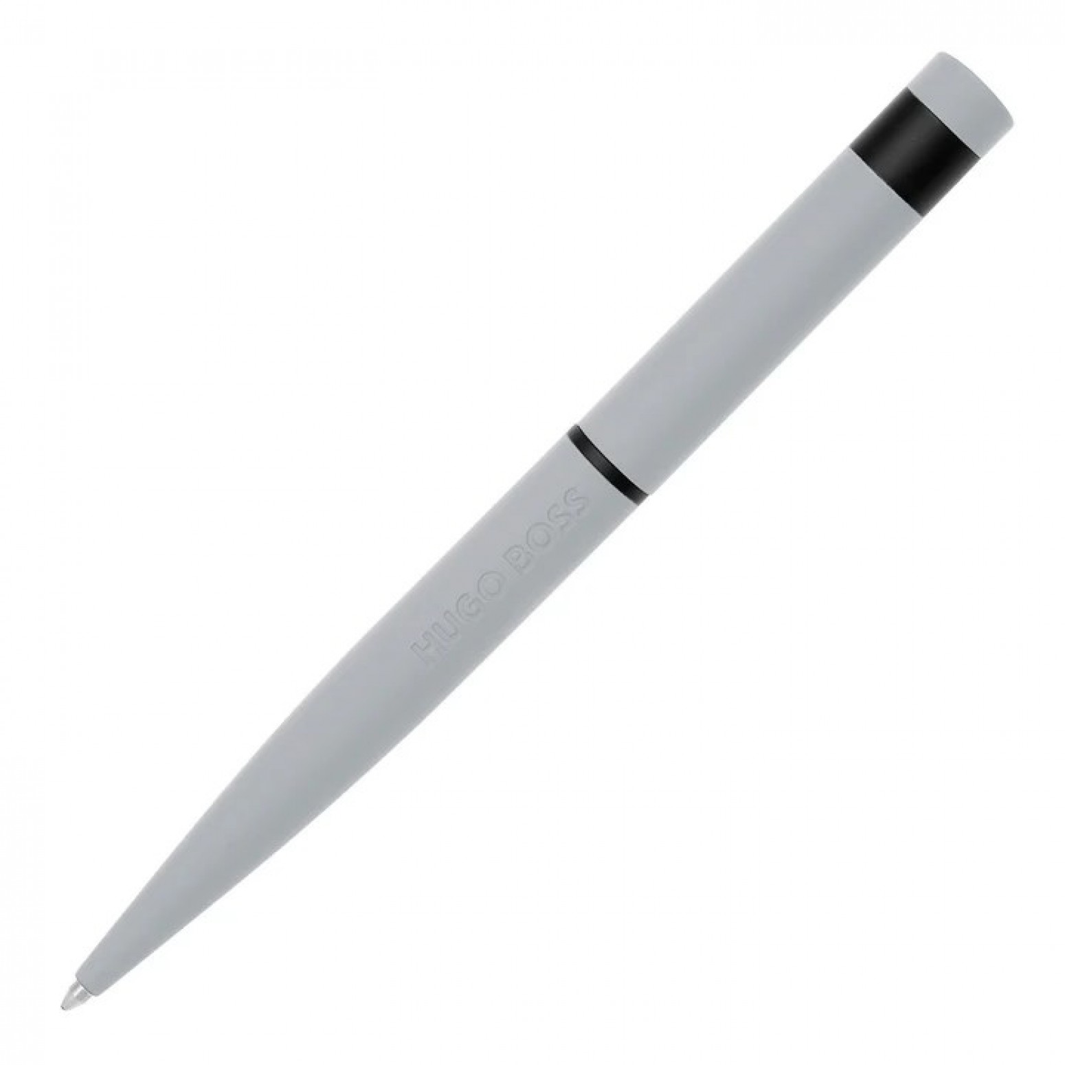 Hugo Boss Ballpoint pen, Loop Matt Grey HSG4634K, ac1711 GIFTS Κοσμηματα - chrilia.gr