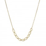 Marcello Pane necklace with gold plated silver, CLOF 003, ko5726 NECKLACES Κοσμηματα - chrilia.gr