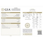 Solitaire ring 18K white gold with center diamond 0.41ct, VS2, H from GIA da4269 ENGAGEMENT RINGS Κοσμηματα - chrilia.gr