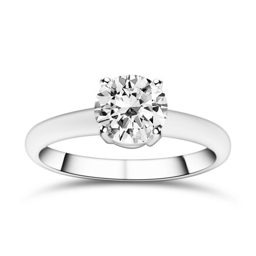 Μονόπετρο Δαχτυλίδι - Μονόπετρο δαχτυλίδι Κ18 λευκόχρυσο με διαμάντι 1.01ct, SI2, E από το GIA da4283 ΔΑΧΤΥΛΙΔΙΑ ΑΡΡΑΒΩΝΑ Κοσμηματα - chrilia.gr