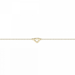 Bracelet with hearts, Κ9 gold, br2060 BRACELETS Κοσμηματα - chrilia.gr