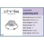 Πολύπετρο Δαχτυλίδι - Πολύπετρο δαχτυλίδι Κ18 λευκόχρυσο με διαμάντια 0.54ct , VS1 , F da3293 ΔΑΧΤΥΛΙΔΙΑ ΑΡΡΑΒΩΝΑ Κοσμηματα - chrilia.gr