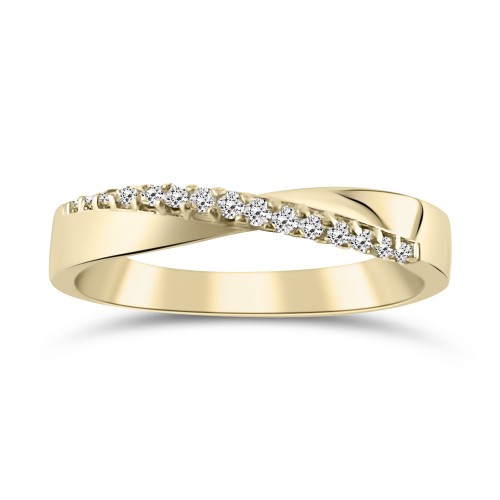 Πολύπετρο δαχτυλίδι Κ14 χρυσό με ζιργκόν, da4265 ΔΑΧΤΥΛΙΔΙΑ Κοσμηματα - chrilia.gr