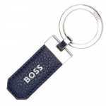 Hugo Boss key ring, Classic Grained Navy HAK416N, kl0105 GIFTS Κοσμηματα - chrilia.gr