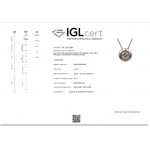 Solitaire necklace Κ18 white gold with diamond  0.20ct, VVS2, G from IGL ko4819 NECKLACES Κοσμηματα - chrilia.gr