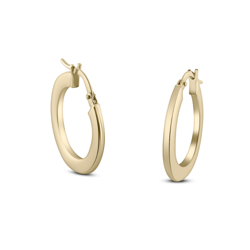 Hoop earrings K14 gold, sk4108 EARRINGS Κοσμηματα - chrilia.gr