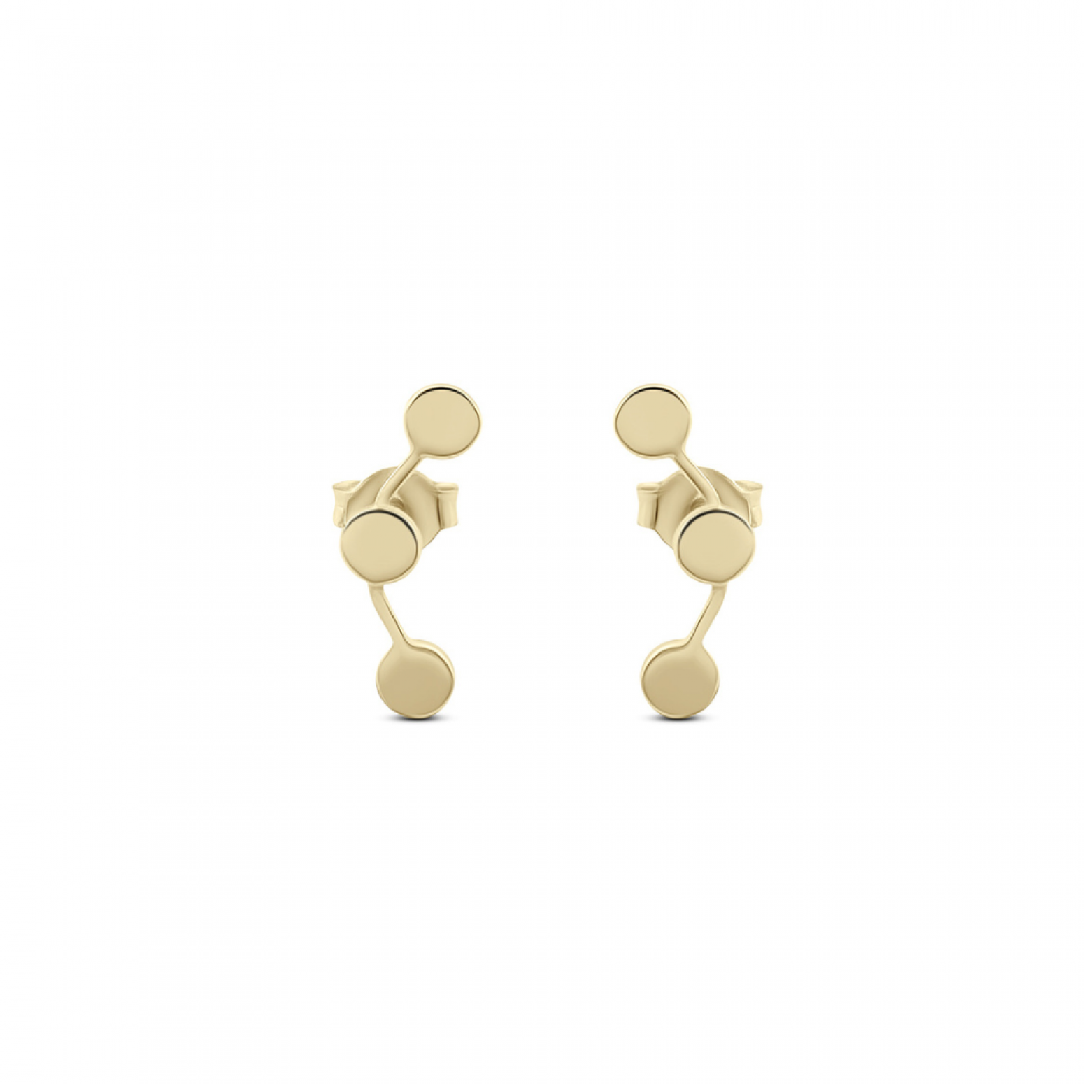 Earrings K9 gold, sk4121 EARRINGS Κοσμηματα - chrilia.gr