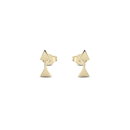 Earrings K9 gold, sk4135 EARRINGS Κοσμηματα - chrilia.gr