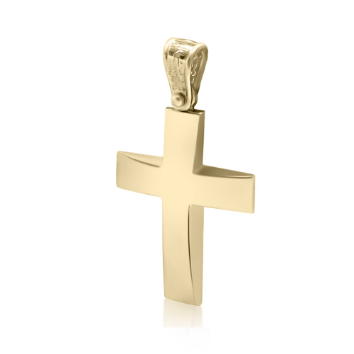 Βαπτιστικός σταυρός Κ14 χρυσό st4097 ΣΤΑΥΡΟΙ Κοσμηματα - chrilia.gr