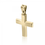 Βαπτιστικός σταυρός Κ14 χρυσό st4101 ΣΤΑΥΡΟΙ Κοσμηματα - chrilia.gr