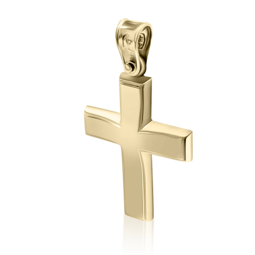 Βαπτιστικός σταυρός Κ14 χρυσό st4102 ΣΤΑΥΡΟΙ Κοσμηματα - chrilia.gr