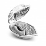 Nutcracker silver plated in walnut shape, ac1626 GIFTS Κοσμηματα - chrilia.gr