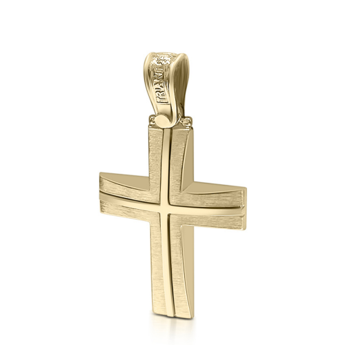 Βαπτιστικός σταυρός Κ14 χρυσό st4061 ΣΤΑΥΡΟΙ Κοσμηματα - chrilia.gr