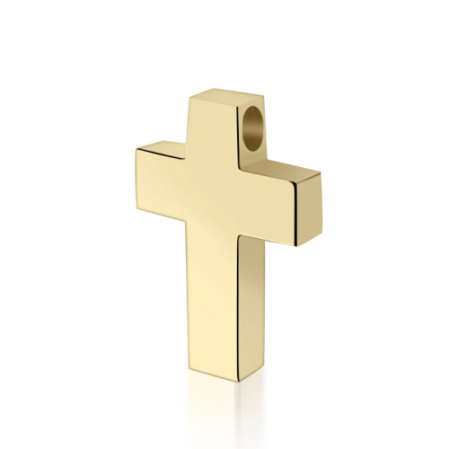 Βαπτιστικός σταυρός Κ14 χρυσό st4049 ΣΤΑΥΡΟΙ Κοσμηματα - chrilia.gr