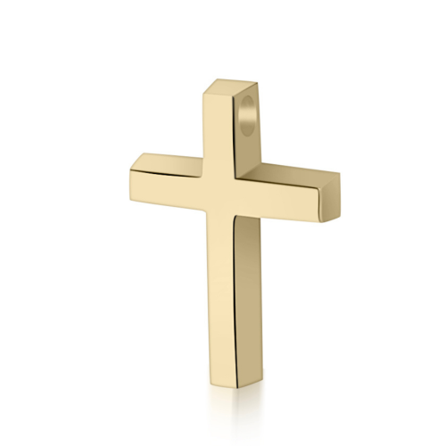 Βαπτιστικός σταυρός Κ14 χρυσό st4050 ΣΤΑΥΡΟΙ Κοσμηματα - chrilia.gr