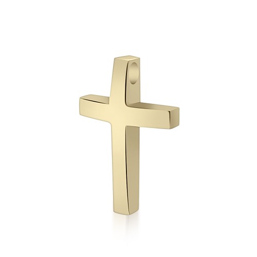 Βαπτιστικός σταυρός Κ14 χρυσό st4051 ΣΤΑΥΡΟΙ Κοσμηματα - chrilia.gr