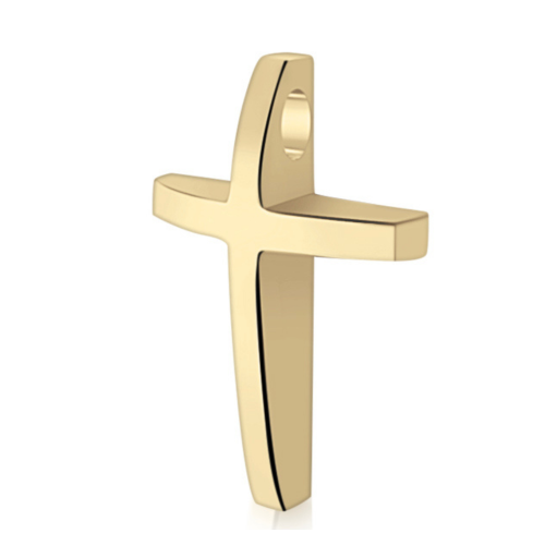 Βαπτιστικός σταυρός Κ14 χρυσό st4053 ΣΤΑΥΡΟΙ Κοσμηματα - chrilia.gr