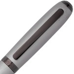 Hugo Boss στυλό Ballpoint, Contour Brushed Chrome  HSY2434B, ac1396 ΔΩΡΑ Κοσμηματα - chrilia.gr