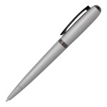 Hugo Boss στυλό Ballpoint, Contour Brushed Chrome  HSY2434B, ac1396 ΔΩΡΑ Κοσμηματα - chrilia.gr