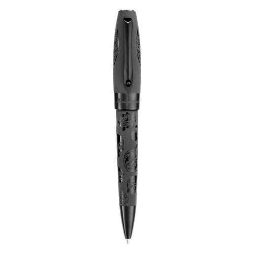 Montegrappa ballpoint pen, Crowned Skull ISFOSBLN, ac1301 GIFTS Κοσμηματα - chrilia.gr