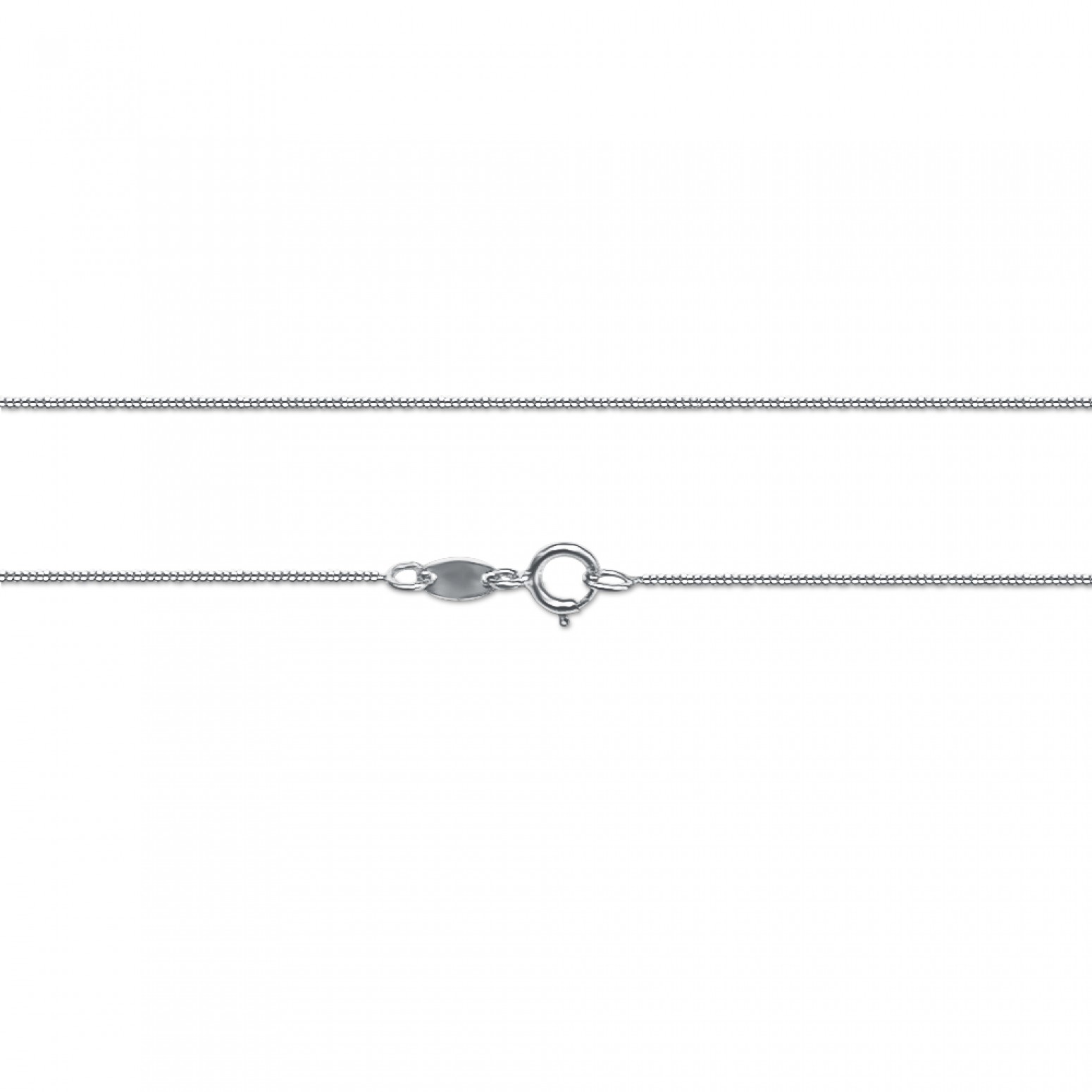 Αλυσίδα κουρμέτ Κ14 λευκόχρυση 40cm, al0253 ΑΛΥΣΙΔΕΣ Κοσμηματα - chrilia.gr