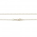 Rollo chain Κ14 gold 45cm, al0201