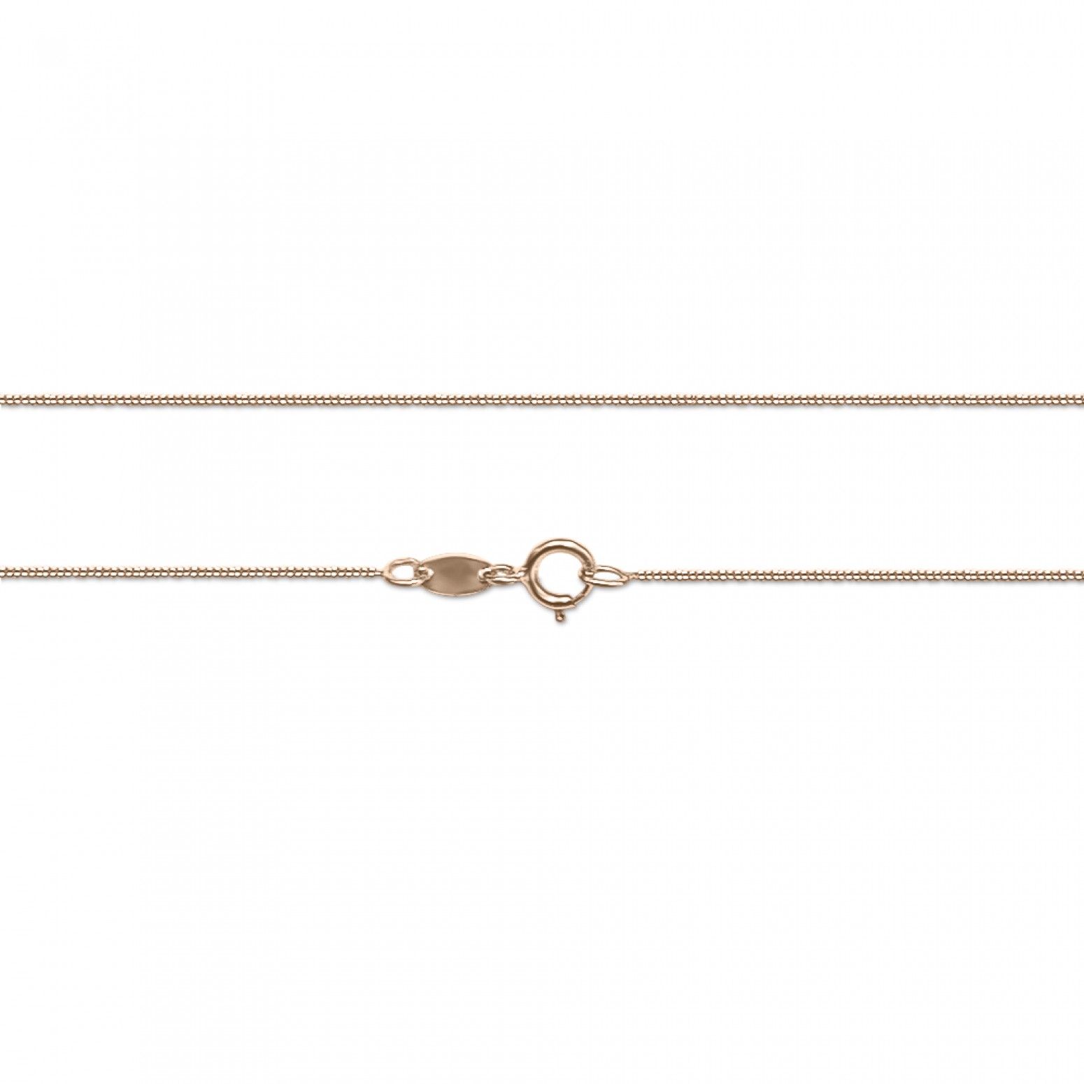 Αλυσίδα κουρμέτ Κ14 ροζ χρυσό 45cm, al0263 ΑΛΥΣΙΔΕΣ Κοσμηματα - chrilia.gr