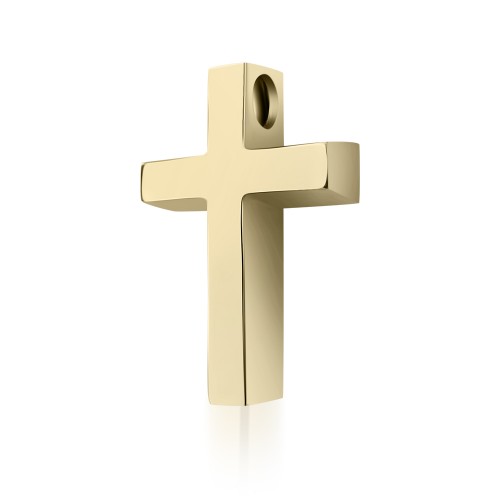 Βαπτιστικός σταυρός Κ14 χρυσό st3992 ΣΤΑΥΡΟΙ Κοσμηματα - chrilia.gr