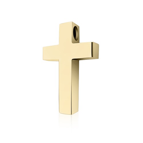 Βαπτιστικός σταυρός Κ14 χρυσό st3993 ΣΤΑΥΡΟΙ Κοσμηματα - chrilia.gr