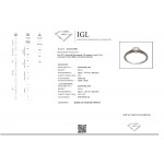 Μονόπετρο δαχτυλίδι Κ18 λευκόχρυσο με κεντρικό διαμάντι 0.51ct, VS2, H από το IGL da3488 ΔΑΧΤΥΛΙΔΙΑ ΑΡΡΑΒΩΝΑ Κοσμηματα - chrilia.gr