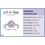 Πολύπετρο Δαχτυλίδι - Πολύπετρο δαχτυλίδι Κ18 λευκόχρυσο με διαμάντια 0.38ct , VVS1 , F da4081 ΔΑΧΤΥΛΙΔΙΑ ΑΡΡΑΒΩΝΑ Κοσμηματα - chrilia.gr