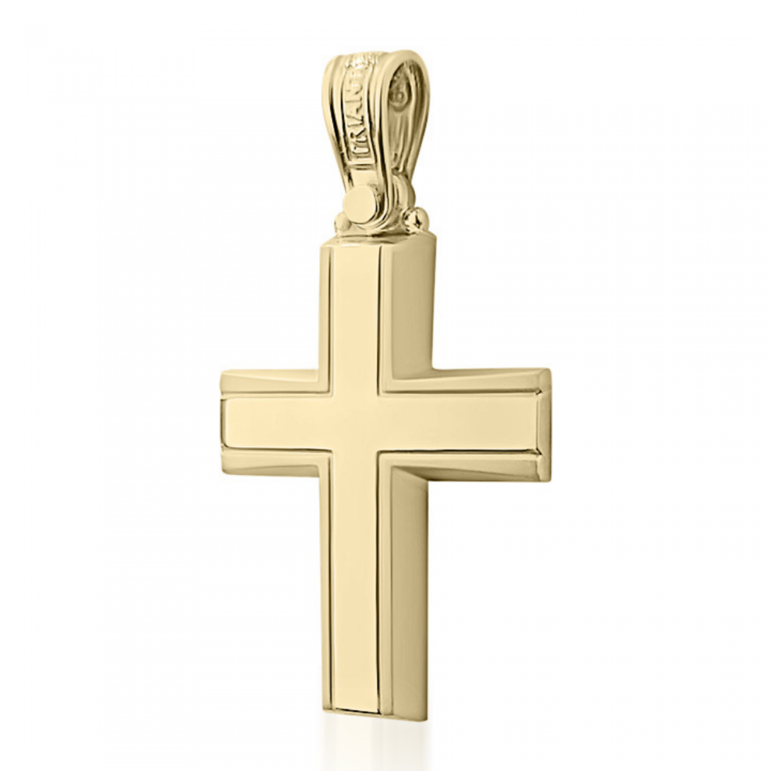 Βαπτιστικός σταυρός Κ14 χρυσό st3533 ΣΤΑΥΡΟΙ Κοσμηματα - chrilia.gr