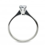 Μονόπετρο δαχτυλίδι Κ18 λευκόχρυσο με διαμάντι 0.21ct , VS1, G από το IGL da3865 ΔΑΧΤΥΛΙΔΙΑ ΑΡΡΑΒΩΝΑ Κοσμηματα - chrilia.gr
