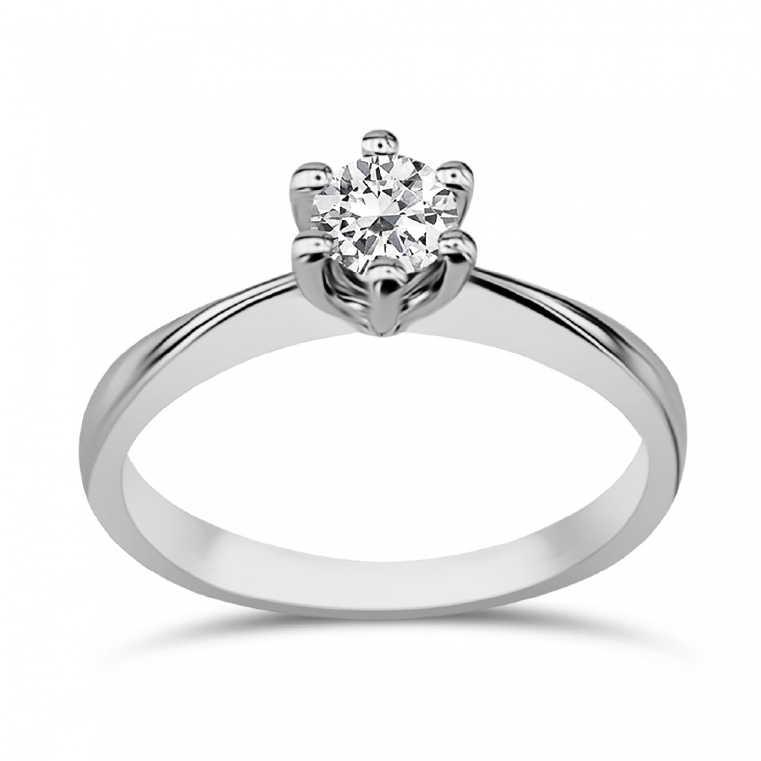Μονόπετρο Δαχτυλίδι - Μονόπετρο δαχτυλίδι Κ18 λευκόχρυσο με διαμάντι 0.40ct, VS2, E από το GIA da3514 ΔΑΧΤΥΛΙΔΙΑ ΑΡΡΑΒΩΝΑ Κοσμηματα - chrilia.gr
