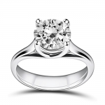 Μονόπετρο Δαχτυλίδι - Μονόπετρο δαχτυλίδι Κ18 λευκόχρυσο με διαμάντι 1.44ct, SI2, H από το IGL da4179 ΔΑΧΤΥΛΙΔΙΑ ΑΡΡΑΒΩΝΑ Κοσμηματα - chrilia.gr
