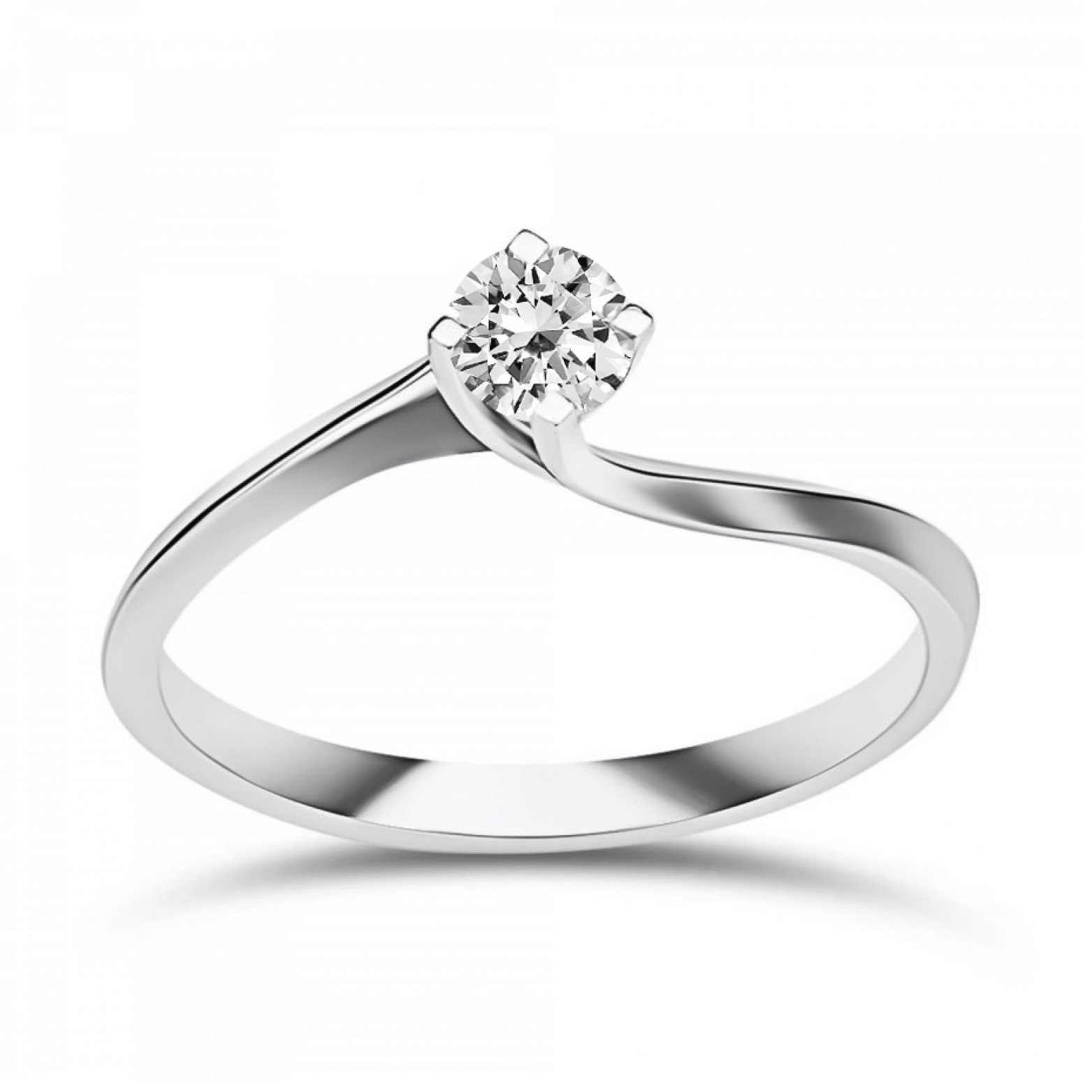 Μονόπετρο Δαχτυλίδι - Μονόπετρο δαχτυλίδι Κ18 λευκόχρυσο με διαμάντι 0.19ct, VS2, G από το IGL, da4174 ΔΑΧΤΥΛΙΔΙΑ ΑΡΡΑΒΩΝΑ Κοσμηματα - chrilia.gr