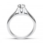 Μονόπετρο Δαχτυλίδι - Μονόπετρο δαχτυλίδι Κ18 λευκόχρυσο με διαμάντι 0.35ct, VS1, I από το GIA, da3905 ΔΑΧΤΥΛΙΔΙΑ ΑΡΡΑΒΩΝΑ Κοσμηματα - chrilia.gr