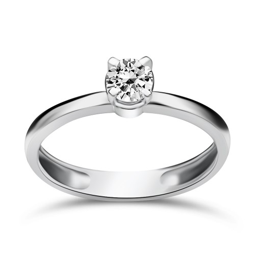 Μονόπετρο Δαχτυλίδι - Μονόπετρο δαχτυλίδι Κ18 λευκόχρυσο με διαμάντι 0.33ct, VVS2, E από το GIA da3515 ΔΑΧΤΥΛΙΔΙΑ ΑΡΡΑΒΩΝΑ Κοσμηματα - chrilia.gr