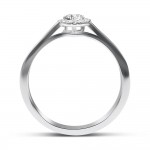 Μονόπετρο Δαχτυλίδι - Μονόπετρο δαχτυλίδι Κ18 λευκόχρυσο με διαμάντια 0.15ct, VS1, F από το IGL da3980 ΔΑΧΤΥΛΙΔΙΑ ΑΡΡΑΒΩΝΑ Κοσμηματα - chrilia.gr