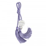Hanging lucky-charm hot air balloon, with inox and white plexiglass, ac1459 GIFTS Κοσμηματα - chrilia.gr