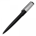 Hugo Boss ballpoint pen, Gear Minimal Black & Chrome HSN1894B, ac1279 GIFTS Κοσμηματα - chrilia.gr