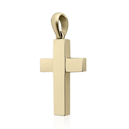 Βαπτιστικός σταυρός Κ14 χρυσό st4018 ΣΤΑΥΡΟΙ Κοσμηματα - chrilia.gr