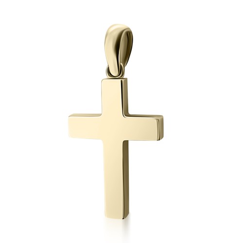 Βαπτιστικός σταυρός Κ14 χρυσό st4020 ΣΤΑΥΡΟΙ Κοσμηματα - chrilia.gr