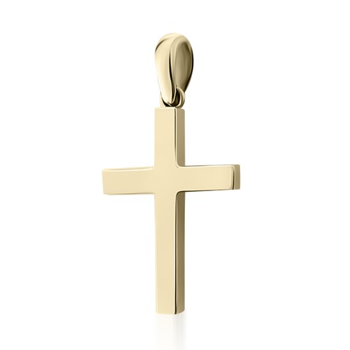 Βαπτιστικός σταυρός Κ14 χρυσό st4019 ΣΤΑΥΡΟΙ Κοσμηματα - chrilia.gr