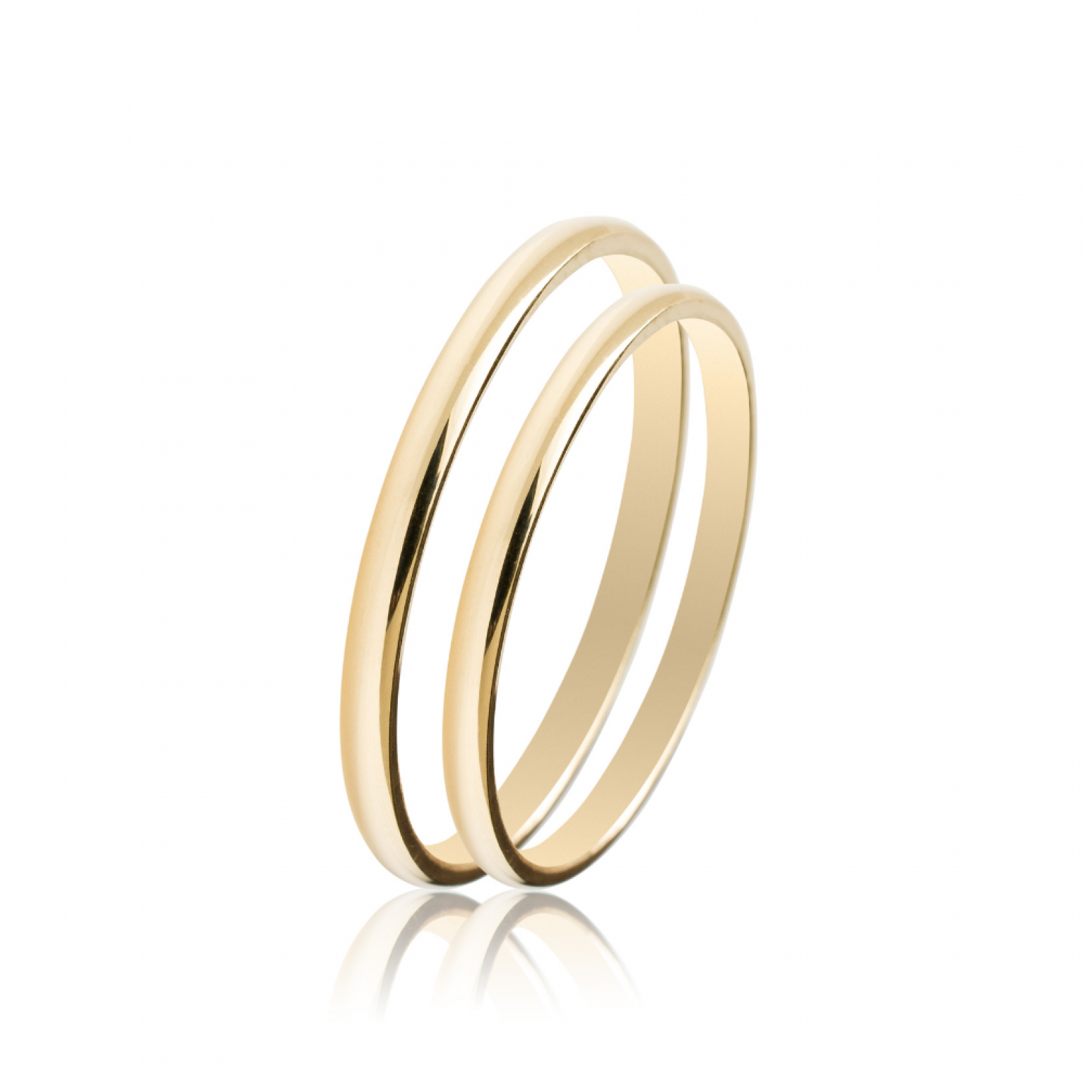Maschio Femmina wedding rings in yellow gold, K9, pair da4021 WEDDING RINGS Κοσμηματα - chrilia.gr