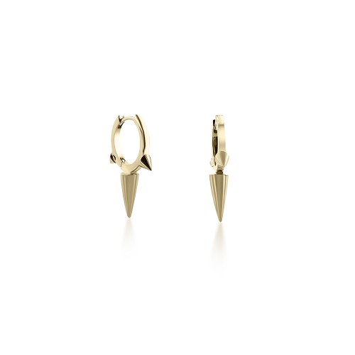 Dangle earrings K9 gold, sk3467 EARRINGS Κοσμηματα - chrilia.gr