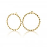 Dangle earrings K9 gold, sk3460 EARRINGS Κοσμηματα - chrilia.gr