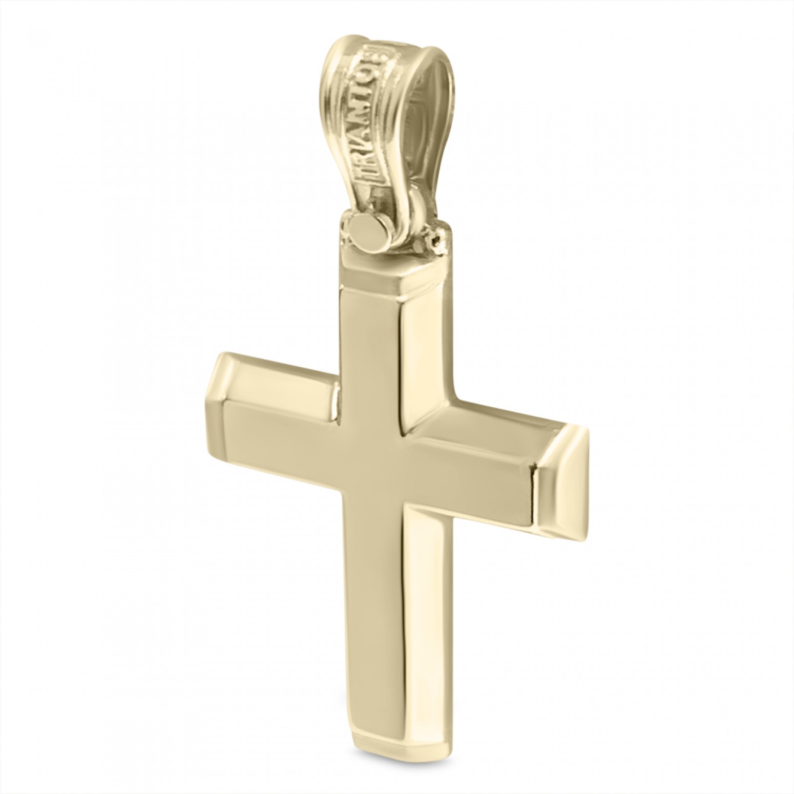 Βαπτιστικός σταυρός Κ14 χρυσό st3780 ΣΤΑΥΡΟΙ Κοσμηματα - chrilia.gr