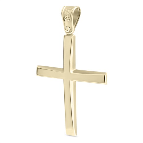 Βαπτιστικός σταυρός Κ14 χρυσό st3796 ΣΤΑΥΡΟΙ Κοσμηματα - chrilia.gr