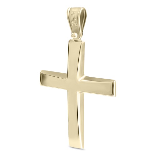 Βαπτιστικός σταυρός Κ14 χρυσό st3797 ΣΤΑΥΡΟΙ Κοσμηματα - chrilia.gr